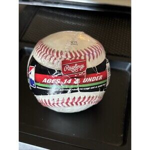 Rawlings Little League Full Grain Leather Cover Baseball RLLB1 5oz.
